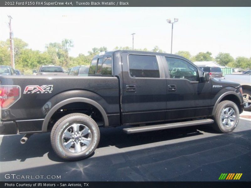 Tuxedo Black Metallic / Black 2012 Ford F150 FX4 SuperCrew 4x4