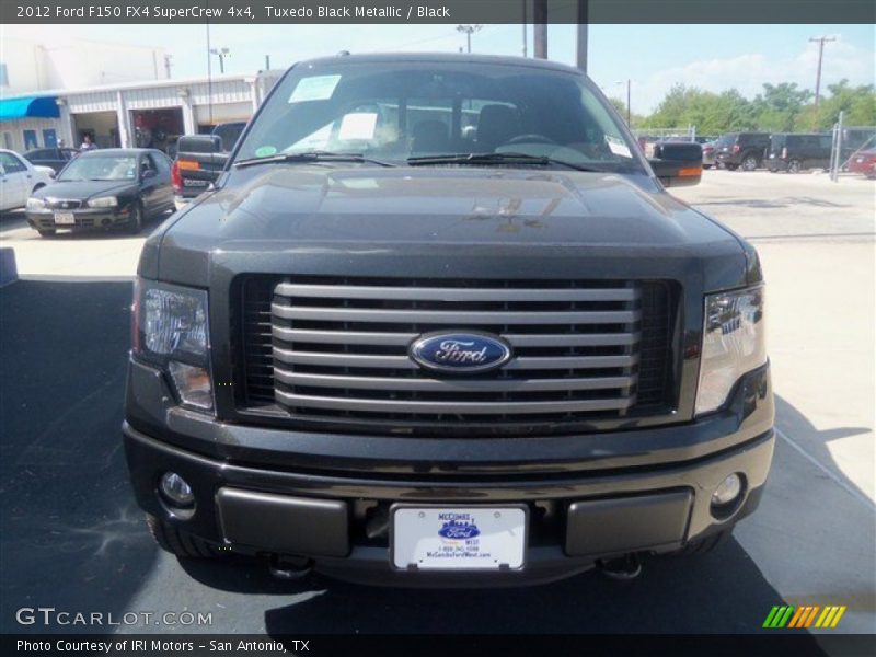 Tuxedo Black Metallic / Black 2012 Ford F150 FX4 SuperCrew 4x4
