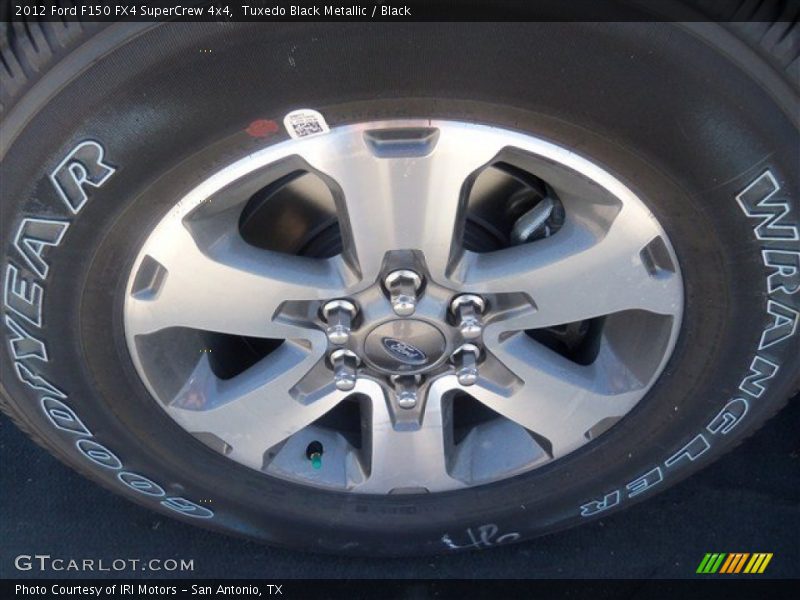 Tuxedo Black Metallic / Black 2012 Ford F150 FX4 SuperCrew 4x4