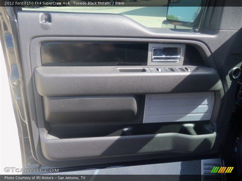 Tuxedo Black Metallic / Black 2012 Ford F150 FX4 SuperCrew 4x4