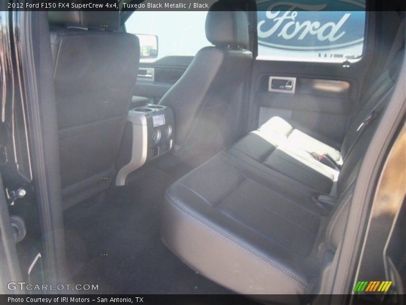 Tuxedo Black Metallic / Black 2012 Ford F150 FX4 SuperCrew 4x4