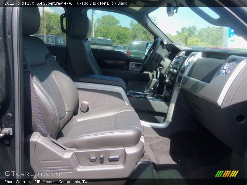Tuxedo Black Metallic / Black 2012 Ford F150 FX4 SuperCrew 4x4