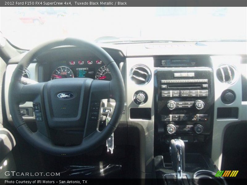 Tuxedo Black Metallic / Black 2012 Ford F150 FX4 SuperCrew 4x4