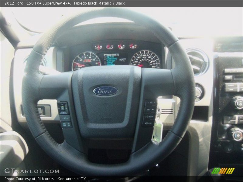 Tuxedo Black Metallic / Black 2012 Ford F150 FX4 SuperCrew 4x4