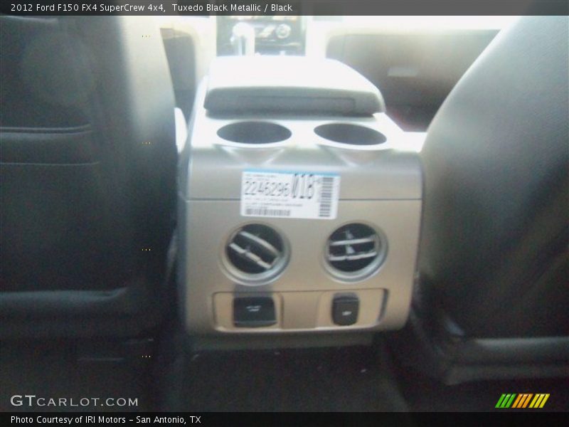 Tuxedo Black Metallic / Black 2012 Ford F150 FX4 SuperCrew 4x4