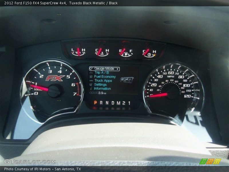 Tuxedo Black Metallic / Black 2012 Ford F150 FX4 SuperCrew 4x4