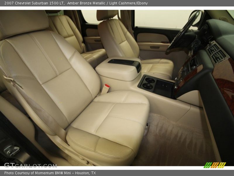 Amber Bronze Metallic / Light Cashmere/Ebony 2007 Chevrolet Suburban 1500 LT