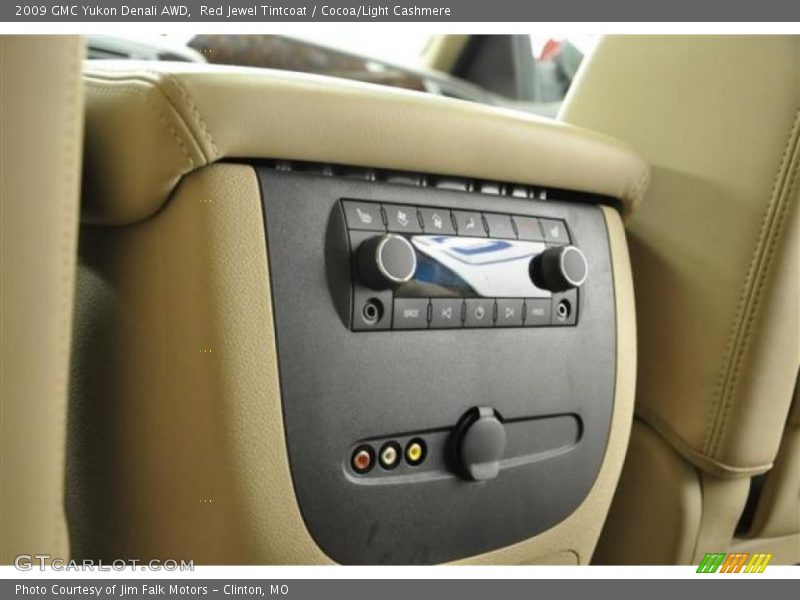 Red Jewel Tintcoat / Cocoa/Light Cashmere 2009 GMC Yukon Denali AWD