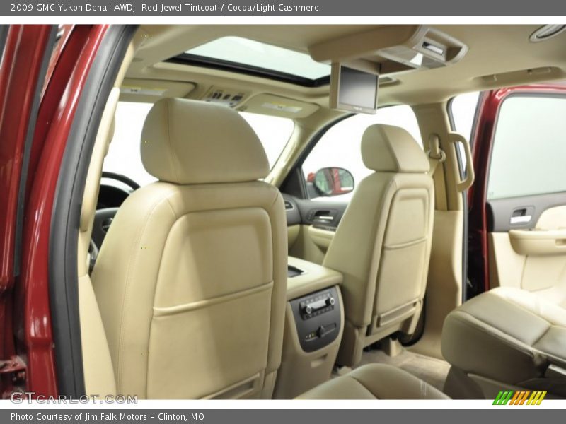 Red Jewel Tintcoat / Cocoa/Light Cashmere 2009 GMC Yukon Denali AWD