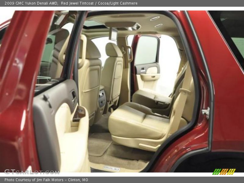 Red Jewel Tintcoat / Cocoa/Light Cashmere 2009 GMC Yukon Denali AWD