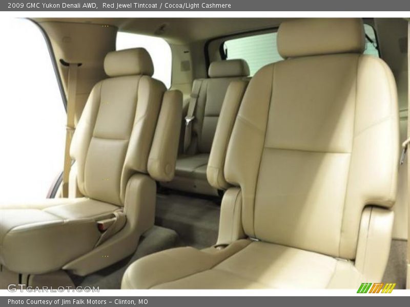 Red Jewel Tintcoat / Cocoa/Light Cashmere 2009 GMC Yukon Denali AWD