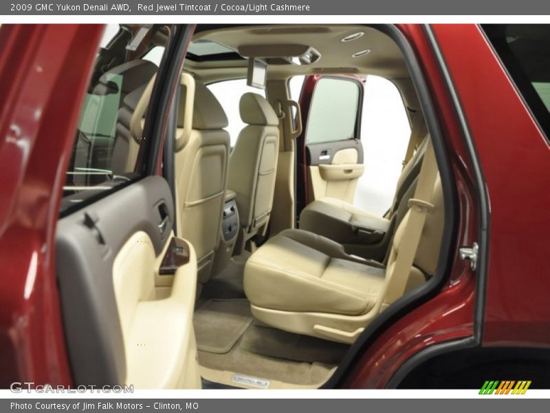Red Jewel Tintcoat / Cocoa/Light Cashmere 2009 GMC Yukon Denali AWD