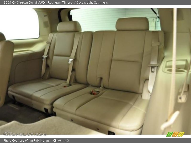 Red Jewel Tintcoat / Cocoa/Light Cashmere 2009 GMC Yukon Denali AWD