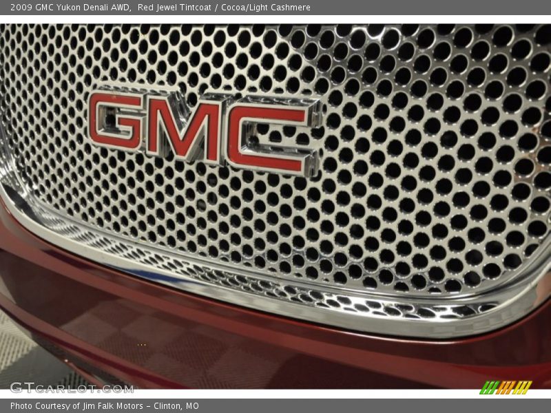 Red Jewel Tintcoat / Cocoa/Light Cashmere 2009 GMC Yukon Denali AWD