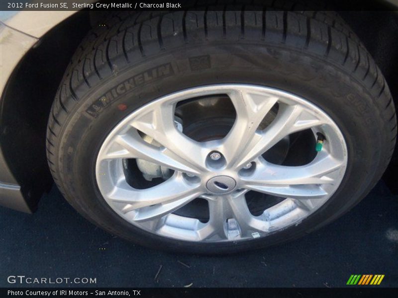 Sterling Grey Metallic / Charcoal Black 2012 Ford Fusion SE