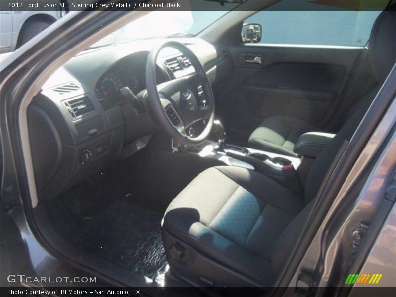 Sterling Grey Metallic / Charcoal Black 2012 Ford Fusion SE