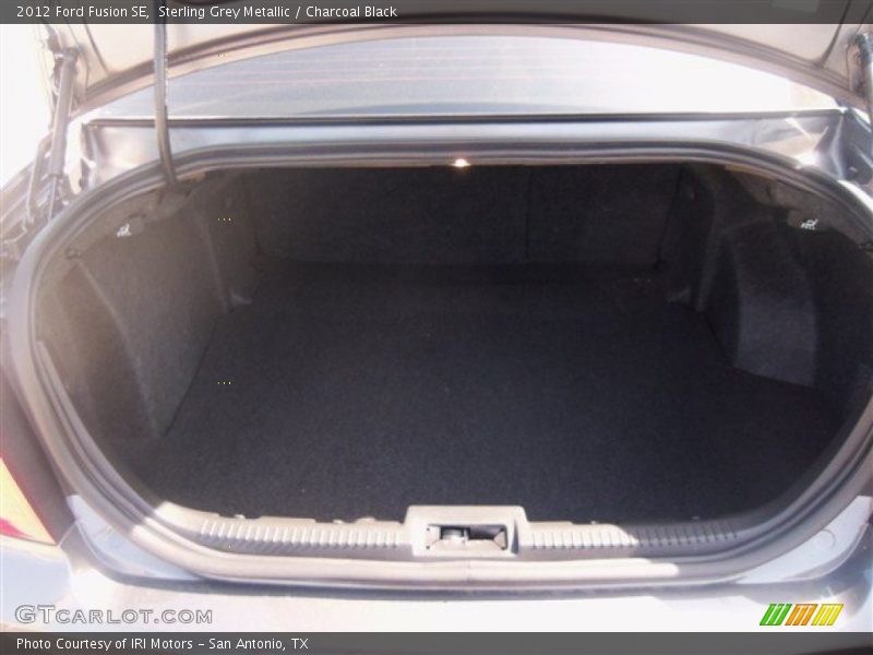 Sterling Grey Metallic / Charcoal Black 2012 Ford Fusion SE