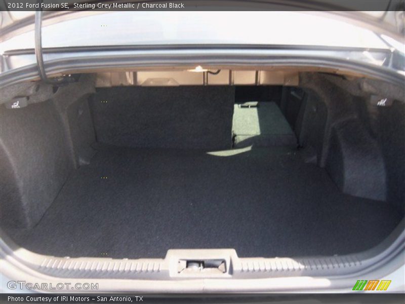 Sterling Grey Metallic / Charcoal Black 2012 Ford Fusion SE