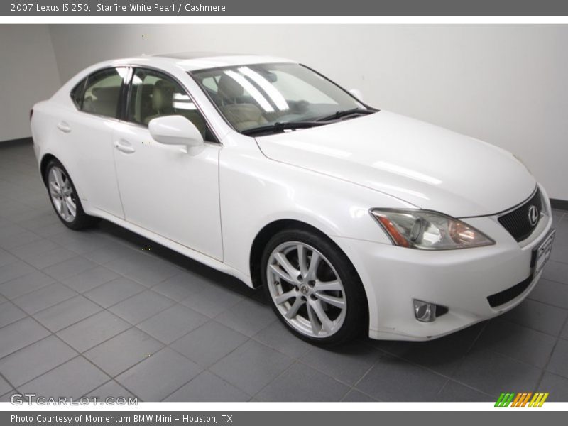 Starfire White Pearl / Cashmere 2007 Lexus IS 250