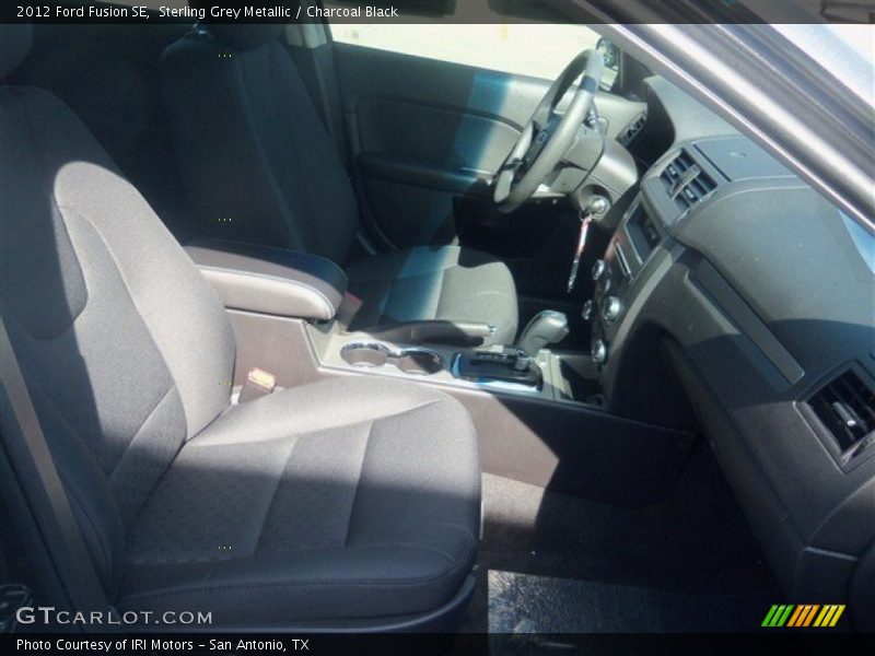 Sterling Grey Metallic / Charcoal Black 2012 Ford Fusion SE