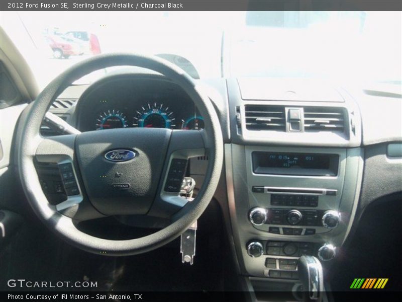 Sterling Grey Metallic / Charcoal Black 2012 Ford Fusion SE