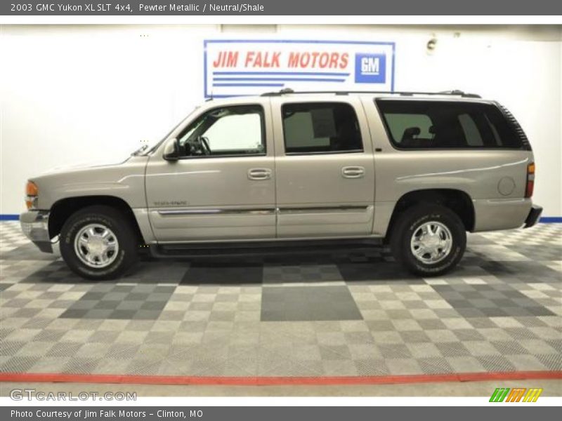 Pewter Metallic / Neutral/Shale 2003 GMC Yukon XL SLT 4x4