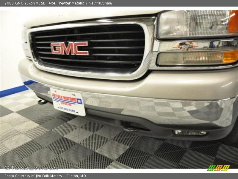 Pewter Metallic / Neutral/Shale 2003 GMC Yukon XL SLT 4x4