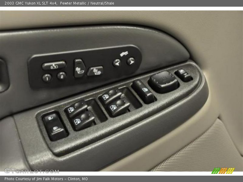 Pewter Metallic / Neutral/Shale 2003 GMC Yukon XL SLT 4x4