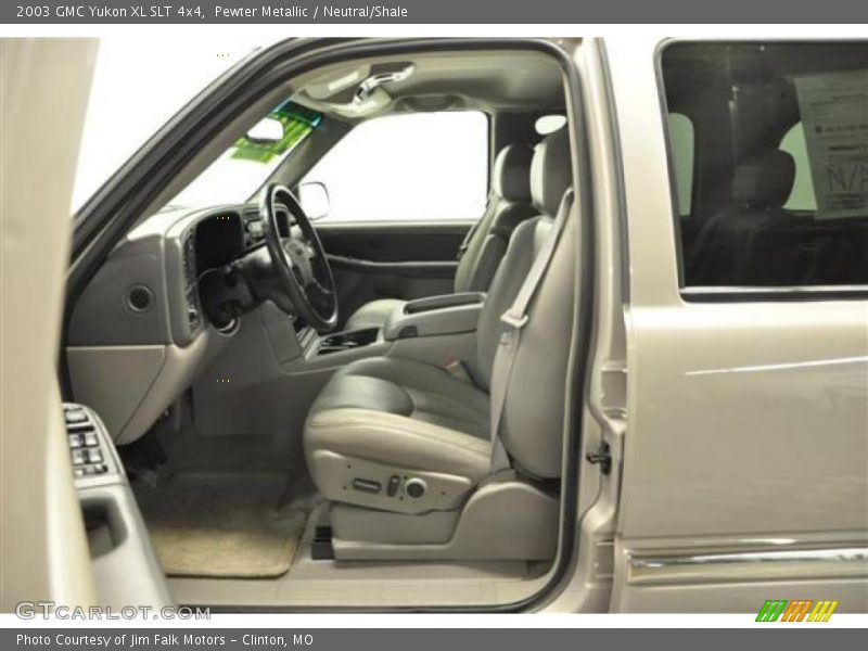 Pewter Metallic / Neutral/Shale 2003 GMC Yukon XL SLT 4x4