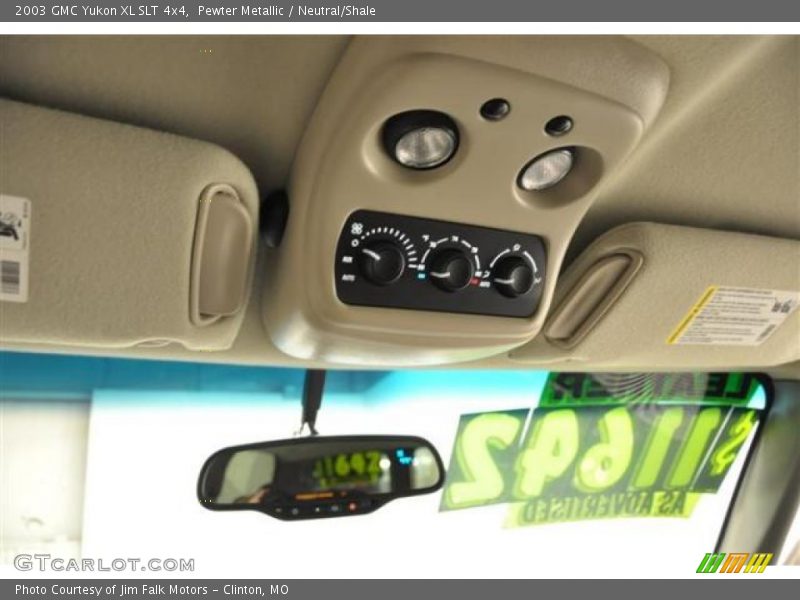 Pewter Metallic / Neutral/Shale 2003 GMC Yukon XL SLT 4x4