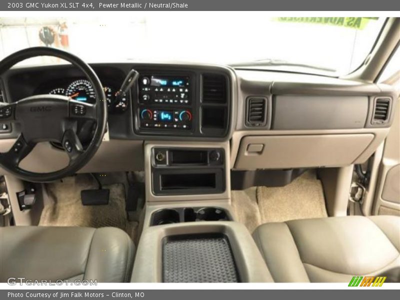 Pewter Metallic / Neutral/Shale 2003 GMC Yukon XL SLT 4x4