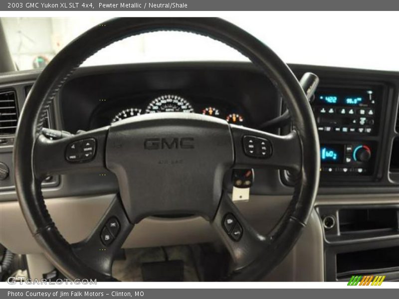 Pewter Metallic / Neutral/Shale 2003 GMC Yukon XL SLT 4x4