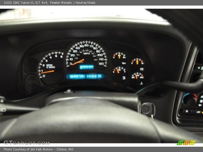 Pewter Metallic / Neutral/Shale 2003 GMC Yukon XL SLT 4x4