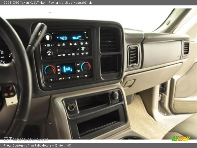 Pewter Metallic / Neutral/Shale 2003 GMC Yukon XL SLT 4x4