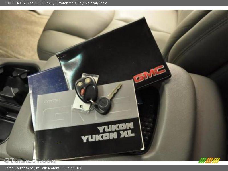 Pewter Metallic / Neutral/Shale 2003 GMC Yukon XL SLT 4x4