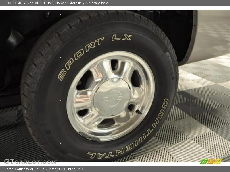 Pewter Metallic / Neutral/Shale 2003 GMC Yukon XL SLT 4x4