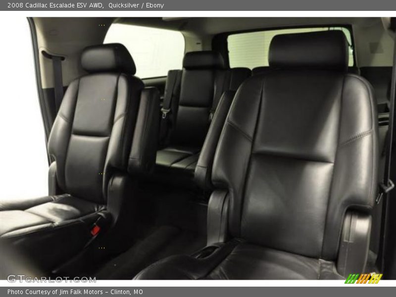 Quicksilver / Ebony 2008 Cadillac Escalade ESV AWD