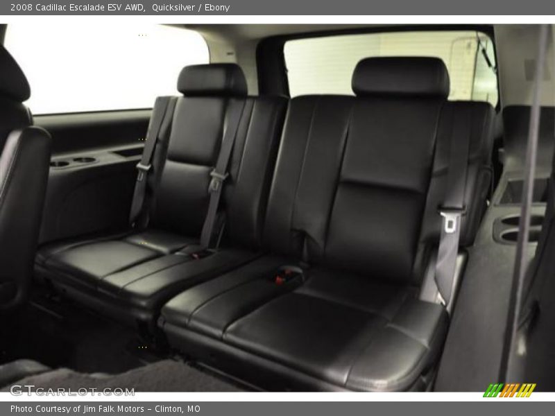Quicksilver / Ebony 2008 Cadillac Escalade ESV AWD