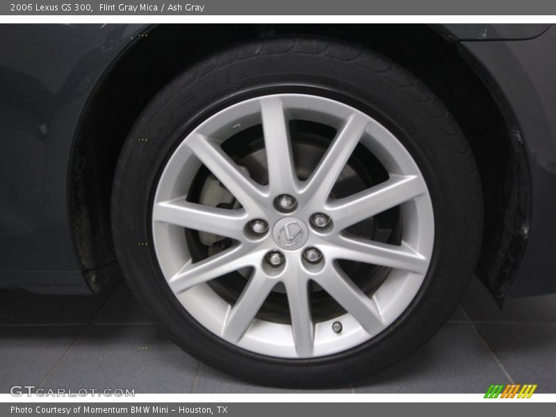 Flint Gray Mica / Ash Gray 2006 Lexus GS 300