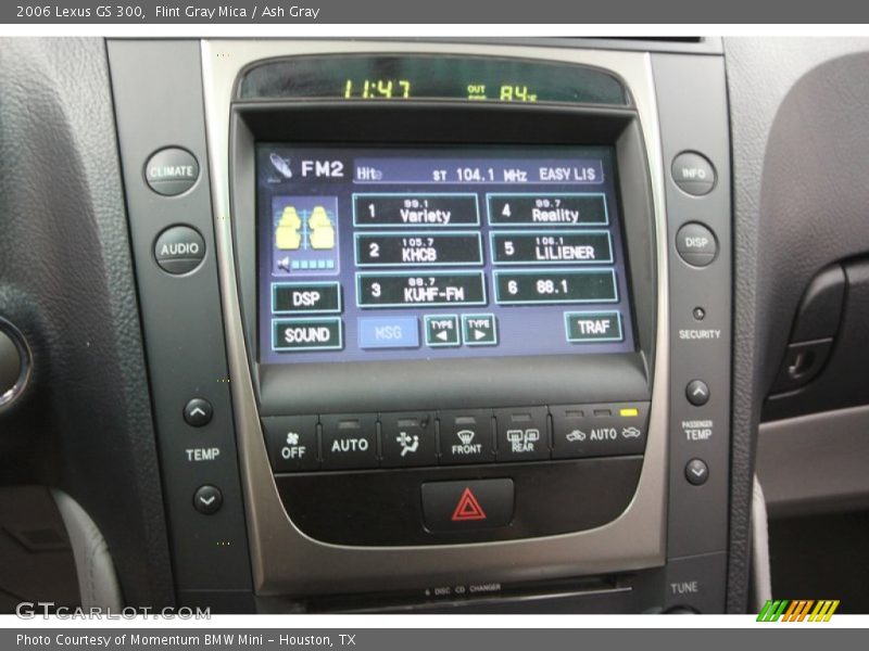Flint Gray Mica / Ash Gray 2006 Lexus GS 300