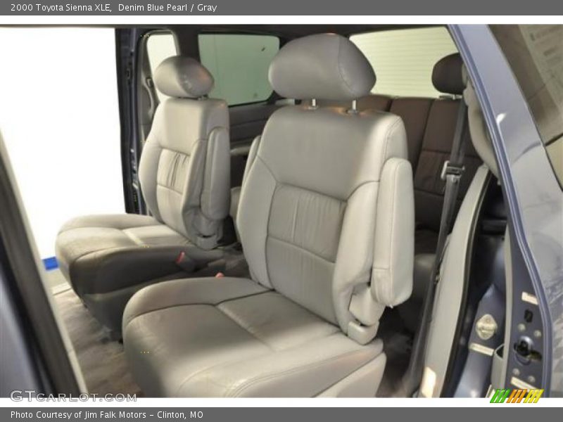Denim Blue Pearl / Gray 2000 Toyota Sienna XLE