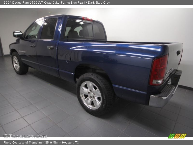 Patriot Blue Pearl / Dark Slate Gray 2004 Dodge Ram 1500 SLT Quad Cab