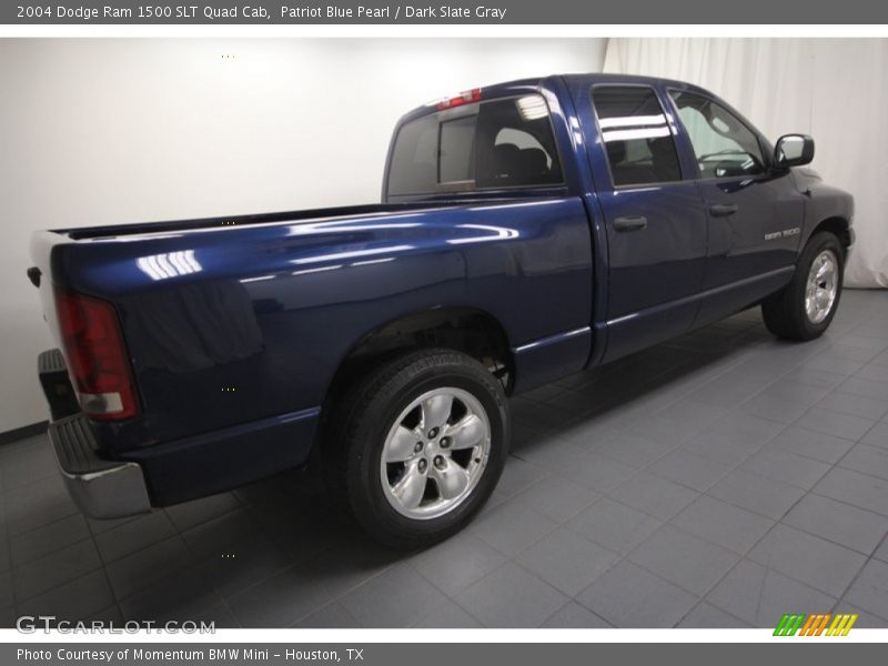 Patriot Blue Pearl / Dark Slate Gray 2004 Dodge Ram 1500 SLT Quad Cab