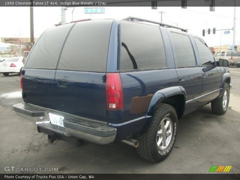 Indigo Blue Metallic / Gray 1999 Chevrolet Tahoe LT 4x4