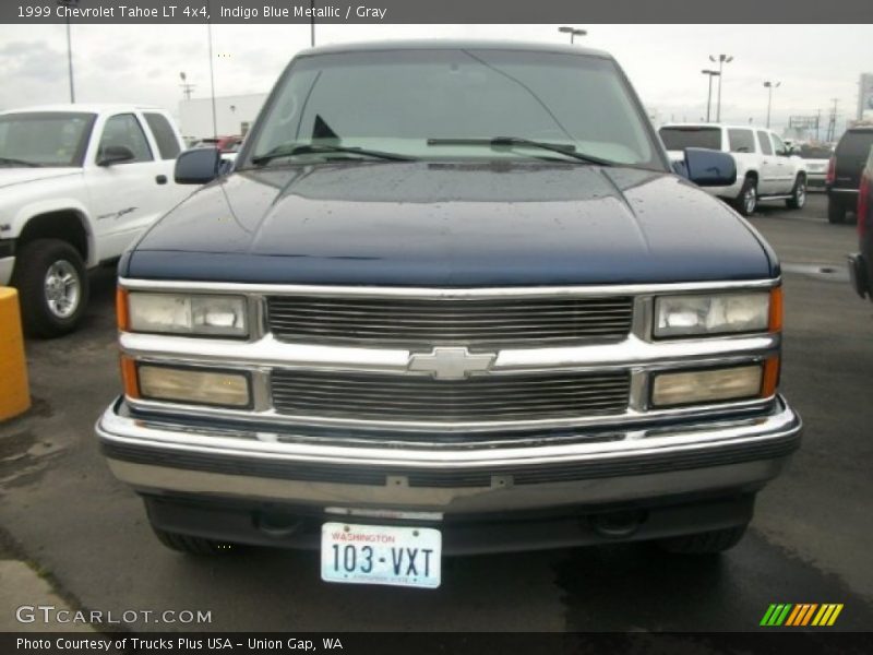Indigo Blue Metallic / Gray 1999 Chevrolet Tahoe LT 4x4