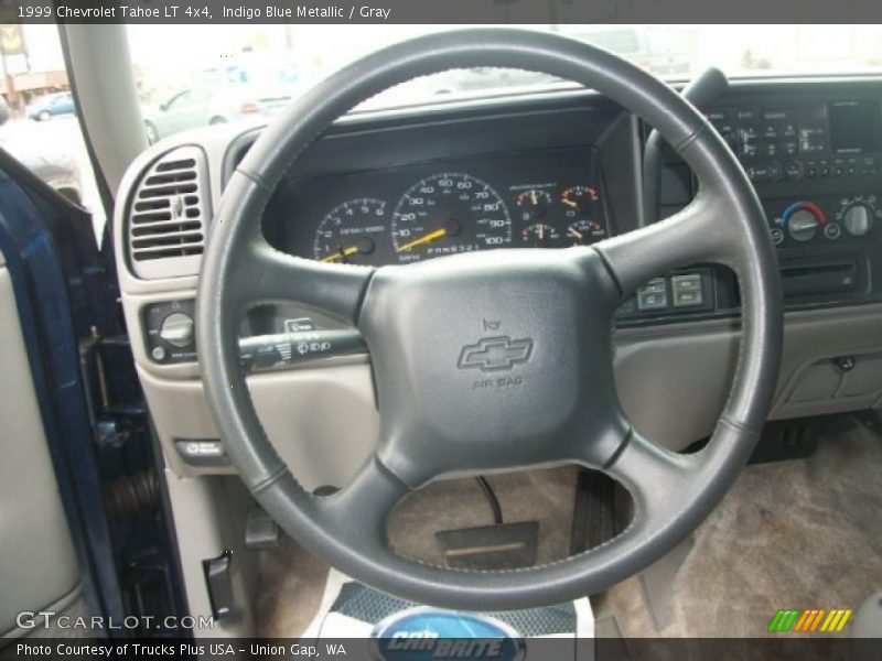 Indigo Blue Metallic / Gray 1999 Chevrolet Tahoe LT 4x4