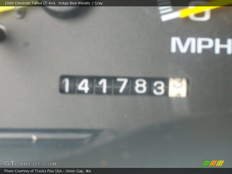 Indigo Blue Metallic / Gray 1999 Chevrolet Tahoe LT 4x4