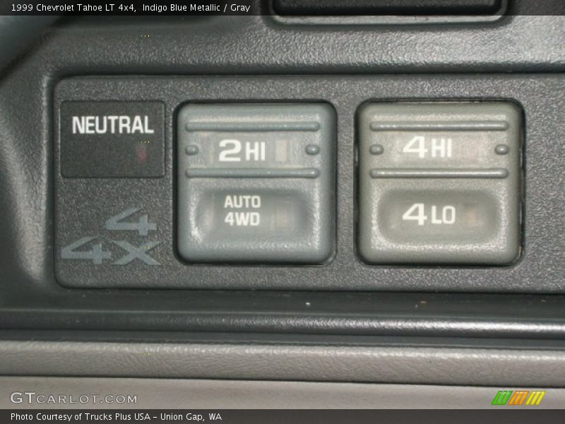 Controls of 1999 Tahoe LT 4x4