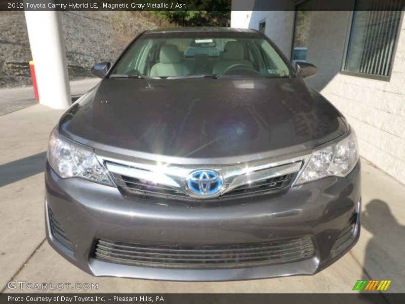 Magnetic Gray Metallic / Ash 2012 Toyota Camry Hybrid LE