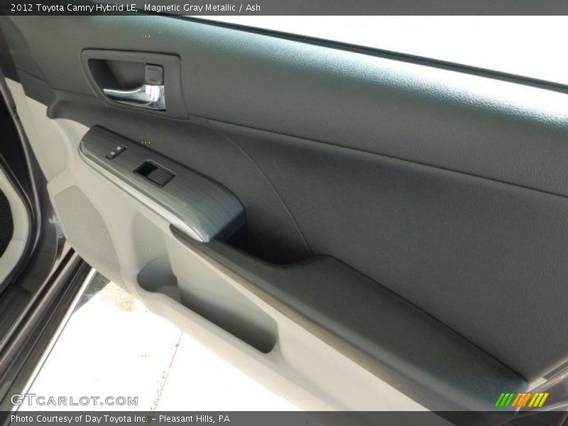 Magnetic Gray Metallic / Ash 2012 Toyota Camry Hybrid LE